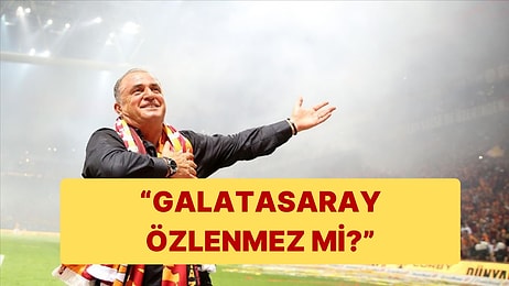 Galatasaray Efsanesi Fatih Terim Açıklamalarda Bulundu