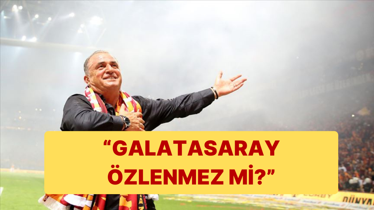 Fatih Terim'den Galatasaray Açıklaması - Onedio