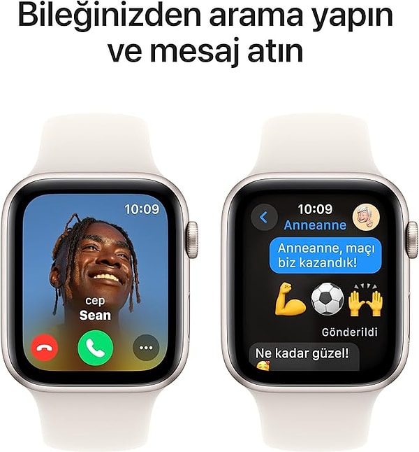 Apple Watch SE (2. nesil) Yıldız Işığı Kasa Akıllı Saat