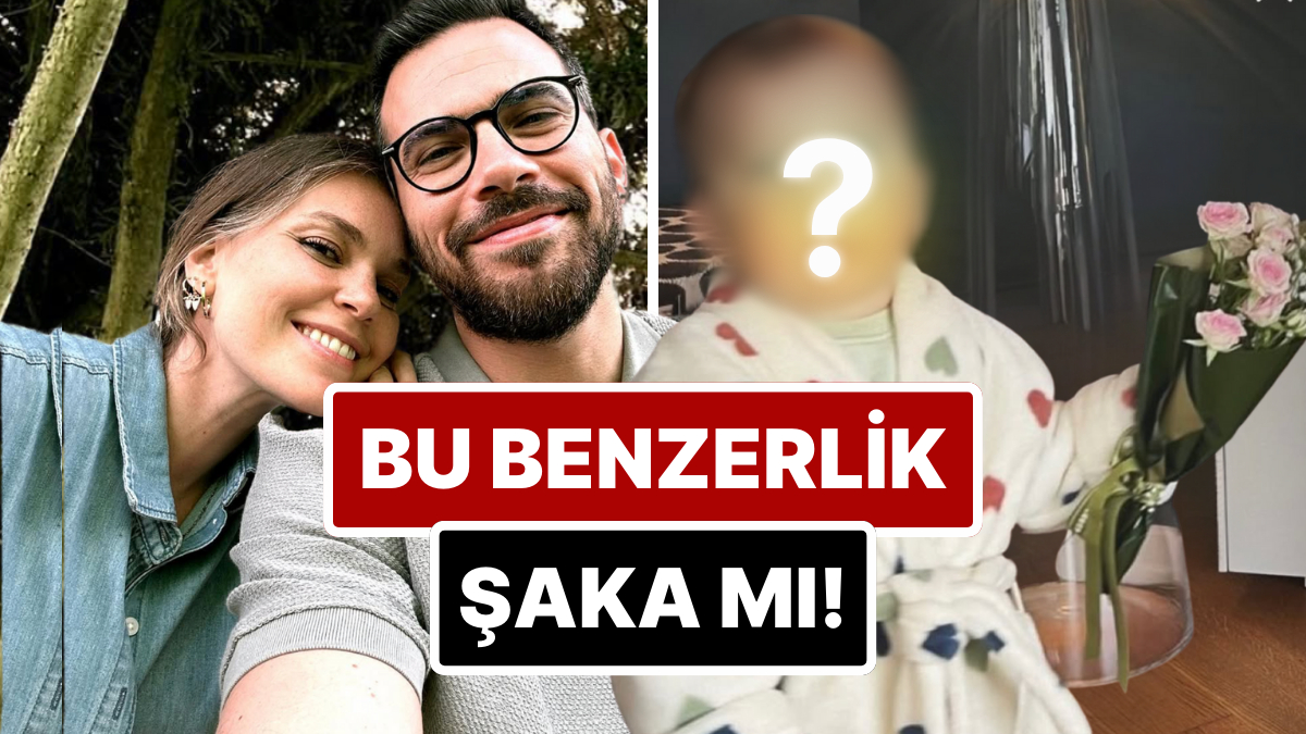 Aslı Enver'in Bornozlu Kızı Elay, Babasının Gözdesi! Benzerliğiyle Çarpıyor!