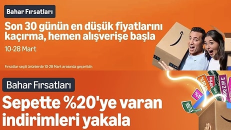 Amazon Bahar Fırsatları Kapsamında Yüzlerce Ürün Arasından En Sevilen İndirimleri Seçtik!