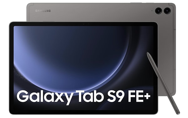 1. Samsung Galaxy Tab S9 FE Plus Tablet Koyu Gri 8 GB RAM, 128 GB Depolama (Samsung Türkiye Garantili)