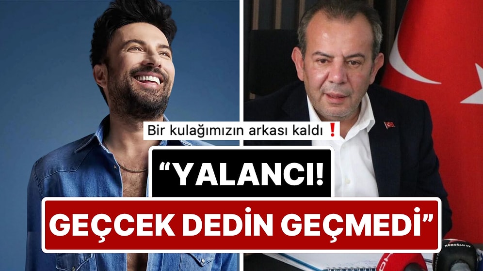 Tarkan'ın Ne Günahı Var? "Geççek" Şarkısına Kurulan Bolu Belediye Başkanı Tanju Özcan, Megastar'a Seslendi!