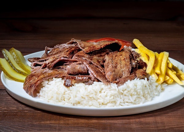 Siz döner ve pilav gibisiniz!