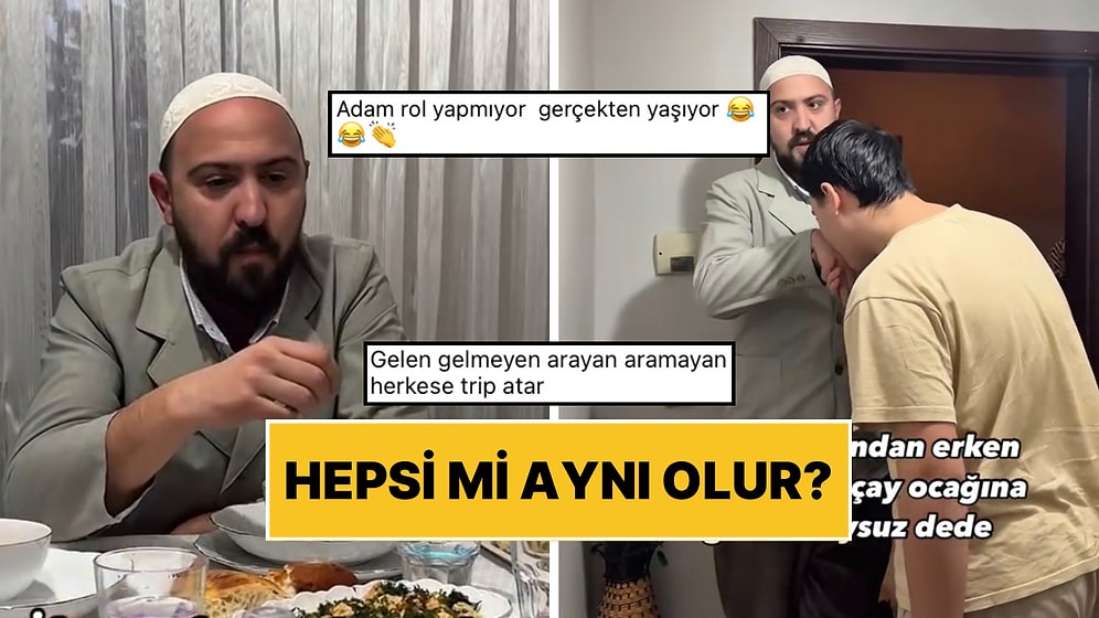 Oğuzhan Alpdoğan “Ailenin Huysuz Dedesi” Parodisiyle Yine Oyunculuğunu Konuşturdu!