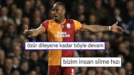 Galatasaray Taraftarından Didier Drogba'nın Doğum Gününün Kutlanmamasına Tepkiler