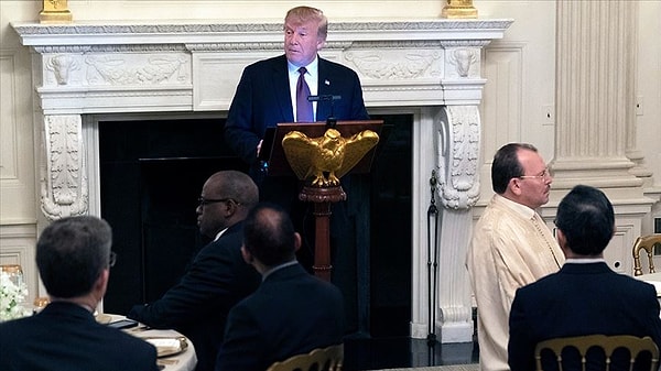 ABD Başkanı Donald Trump, bugün Beyaz Saray’ın bahçesinde gazetecilerin sorularını yanıtladı.