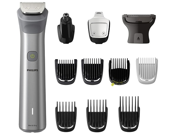 5. Philips 12'si 1 Arada Erkek Bakım Seti - Yüz/Saç/Vücut (Islak/Kuru Kullanım) MG5940/15