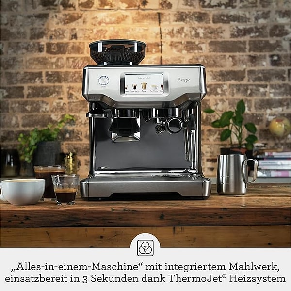 Sage SES880 BSS The Barista Touch Espresso Makinesi