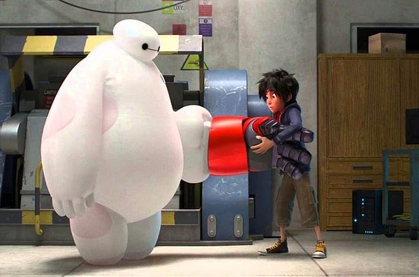 14. Big Hero 6 (2014) - IMDb: 7.8