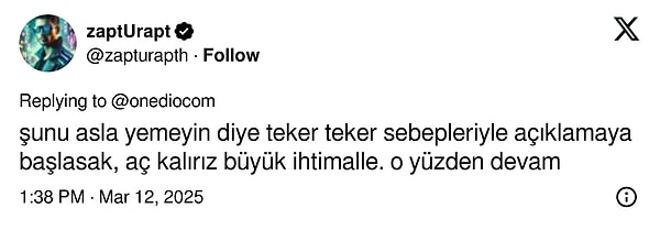 O açıklamalara pek çok yorum da geldi;