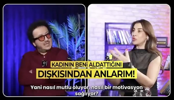 Şimdi de aldatılma meselesine değindi. Sevgilisinin başkasıyla öpüştüğünü ağız florasından anlayabileceğini söyleyen Oytun Erbaş iddiasını bir adım öteye de taşıdı.