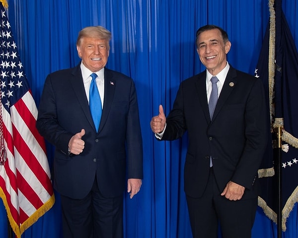 Republican Congressman Darrell Issa announced that he will nominate Trump for the Nobel Peace prize!