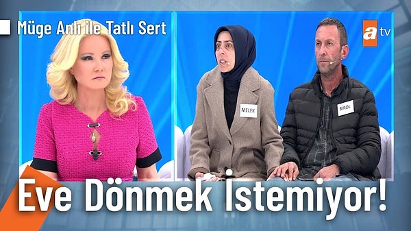 ATV ekranlarında izleyiciyle buluşan Müge Anlı ile Tatlı Sert'e dün Melek ve Birol çifti, 18 yaşındaki kızları Ayşegül'ü aramak için başvurmuştu.