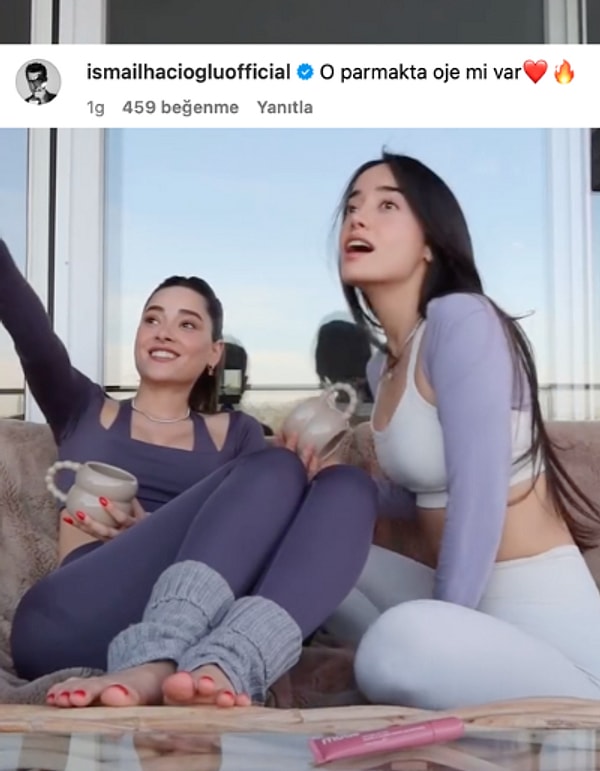 Son derece ilginç olaylarla gündemde gördüğümüz İsmail Hacıoğlu'nun bu sefer de Sen Ağlama İstanbul'daki eski rol arkadaşı Simay Barlas'a attığı yorum olay oldu.
