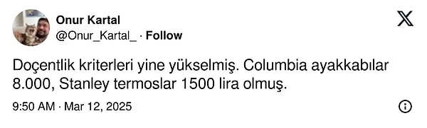 Bunlar olmadan ünvan alamazsın.