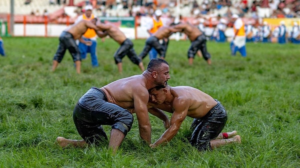 Annual Kırkpınar oil wrestling tournament (June-July)