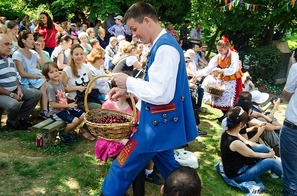 Istanbul Polonezkoy cherry festival (June)