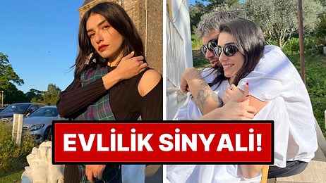 İnci Taneleri'nin Dilber'i Hazar Ergüçlü DJ Sevgilisi Efe Çelik'le Evliliğe Yeşil Işık Yaktı!