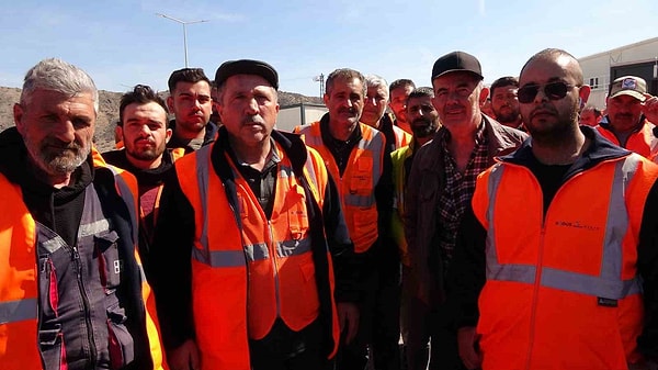 Zam bekleyen işçilere kötü haber geldi. Yozgat'ta başlayan eylem, iki ildeki şantiyeye daha yayıldı.