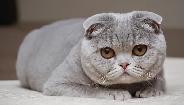 Scottish Fold kedilerinin en ikonik özelliği, kıvrık kulaklarıdır. Ancak bu sevimli kulak yapısı aslında genetik bir hastalıktan kaynaklanıyor!