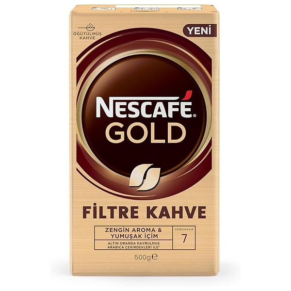 3. Nescafé Gold Filtre Kahve