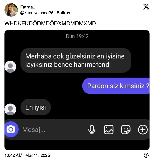 Müthiş bir diyalog!