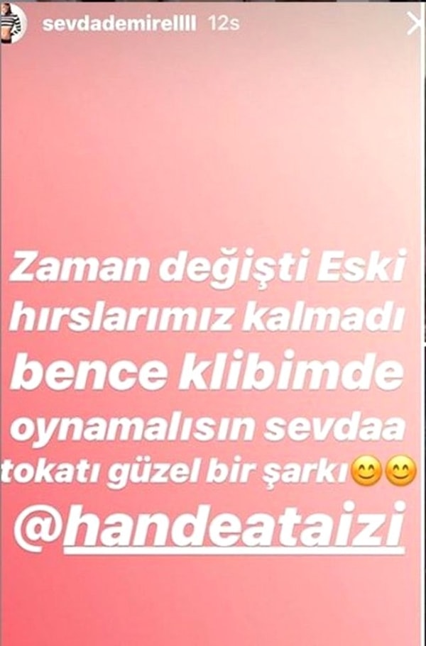 Olayın ardından Sevda Demirel, tokat attığı için pişman olmadığını, Hande Ataizi’nin kendisini küçümseyici tavırlarıyla kışkırttığını söyledi.