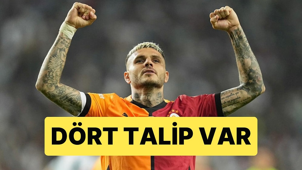 Galatasaray'da Mauro Icardi'ye Avrupa'dan Dört Talip Var