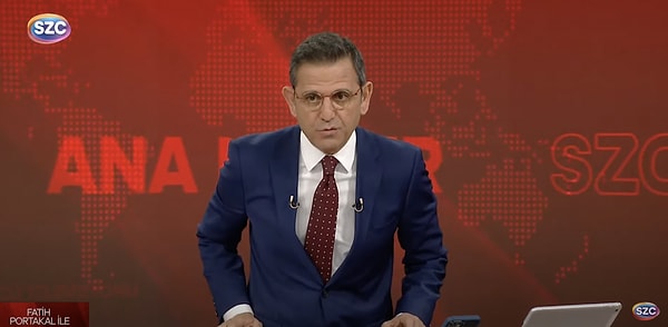 Ünlü gazeteci Fatih Portakal'ın iki gündür Sözcü Ana Haber'de olmaması dikkat çekti.