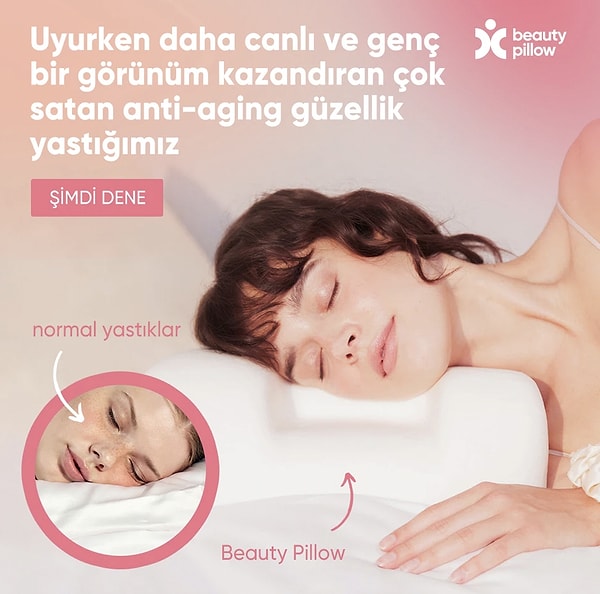 8. Beauty Pillow - Kırışıklık Önleyici Ortopedik Güzellik Yastığı