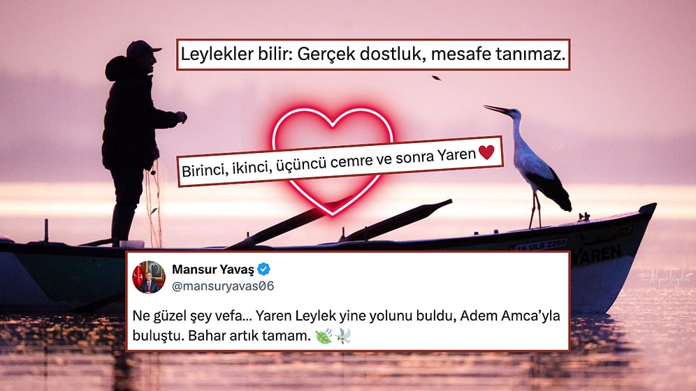 Yaren Leylek Geldi Sosyal Medya Coştu! Sadece Adem Amca Değil Tüm Türkiye Umuduna Kavuştu