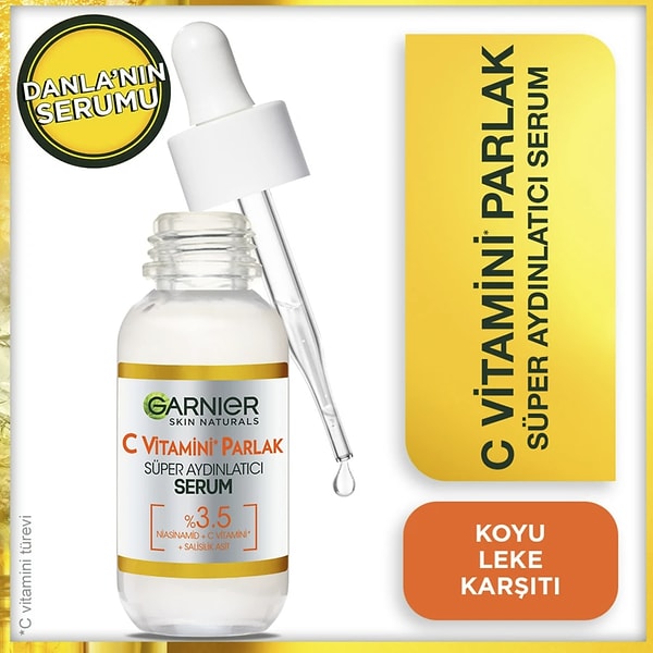 Garnier C Vitamini Parlak Süper Aydınlatıcı Serum 30ml