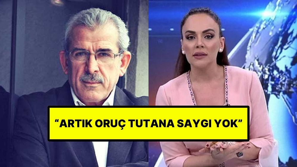 Buket Aydın’dan Tartışma Yaratacak Sözler: “Artık Oruç Tutan Kendisini Suçlu Hisseder Oldu”