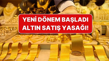 Resmi Gazete'de Yayımlandı: Kesme Altın Satışı Yasaklandı