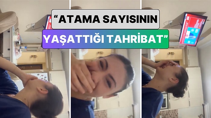 Bir Sağlık Çalışanı Cumhurbaşkanının Atamalarla İlgili Açıklamasını Dinlerken Gözyaşlarını Tutamadı