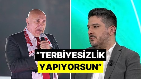 Samsunspor Başkanı Yüksel Yıldırım ile Yorumcu Yusuf Kenan Çalık Arasında Gerilim Yükseldi!