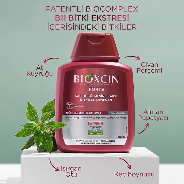 2. BİOXCİN Forte - Şampuan (300ml, 1 Paket)