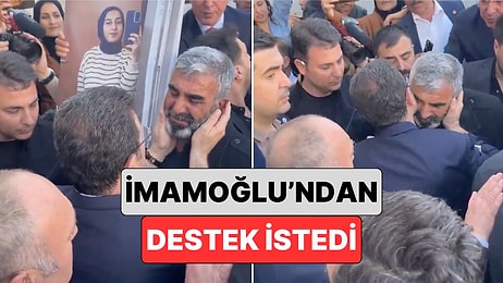 Diyarbakır'a Giden Ekrem İmamoğlu Cinayeti Aydınlatılamayan Rojin Kabaiş'in Babası ile Görüştü