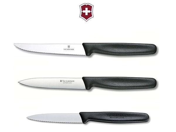 6. Victorinox Swiss Bıçak Mutfak Bıçağı Seti 3 Farklı Boy