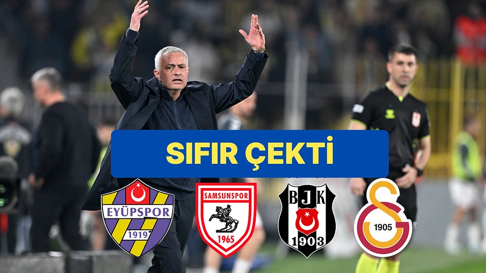 Fenerbahçe'de Jose Mourinho'nun İlk 5 Karnesi Taraftarı Kızdırdı