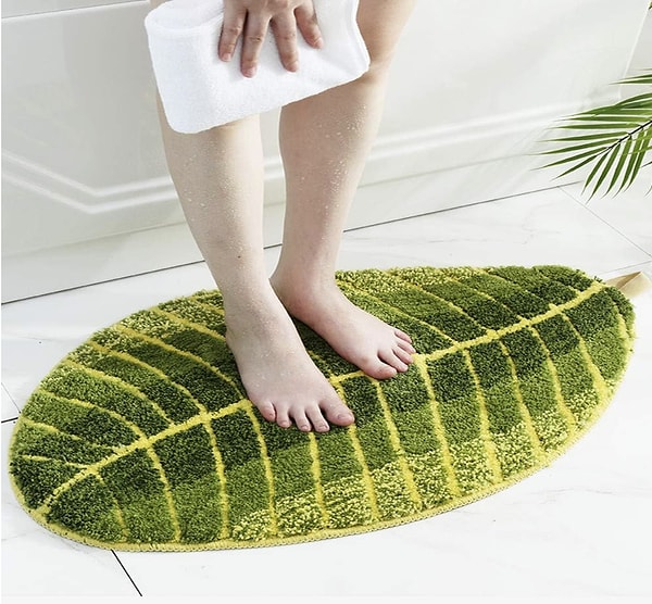 KRUIHAN Banyo Halısı Mat Yumuşak Peluş