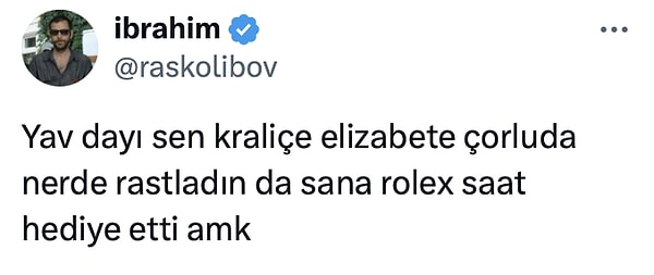 Hatta kullanıcılardan birisi "Elizabeth'e Çorlu'da nerede rastladın?" diye sormaktan alamadı kendini.