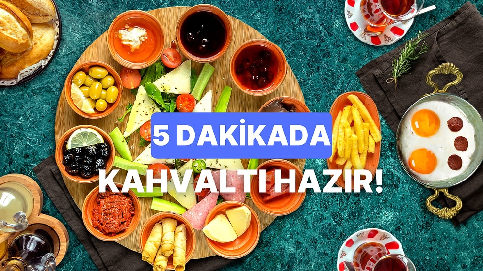 Bu Testi Çöz, 5 Dakikada Hazırlayabileceğin Kahvaltı Tarifini Keşfet!