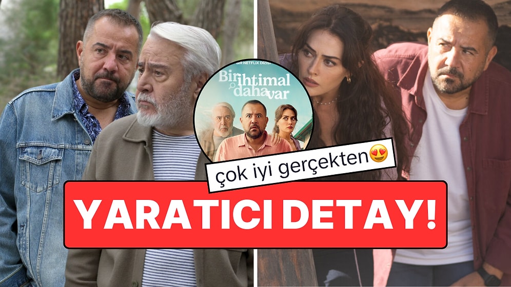 Ata Demirer'in Netflix Dizisi 'Bir İhtimal Daha Var' Afişinde Çok Zekice Bir Detay Ortaya Çıktı!