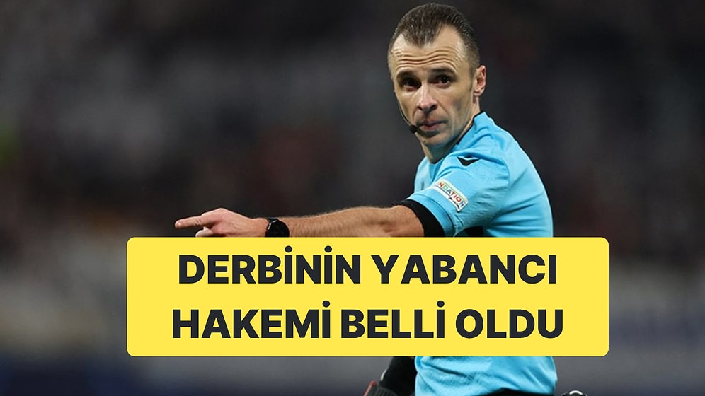 Beşiktaş-Galatasaray Derbisinin Hakemi Irfan Peljto Olacak İddiası