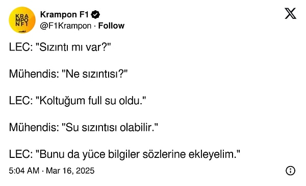 15. Pilotlara acil sabır 😄