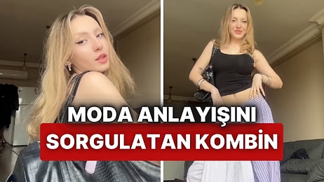 Gömlekten Etek Olur Mu? TikTok Kullanıcısının Moda Algısını Sorgulatan Kombini Mizahşörlerin Diline Düştü