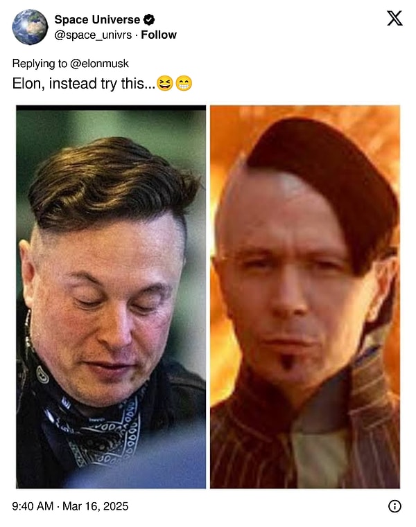 "Elon, bunu denemelisin."