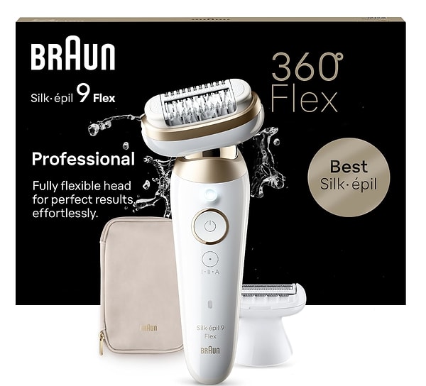 2. Braun Silk-épil 9 Flex 9-041 3D Epilatör